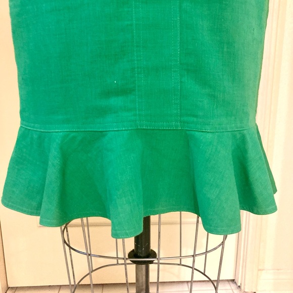 St. Gillian 80’s linen dress, size 8, fully lined, back zip, dry clean - Picture 4 of 8